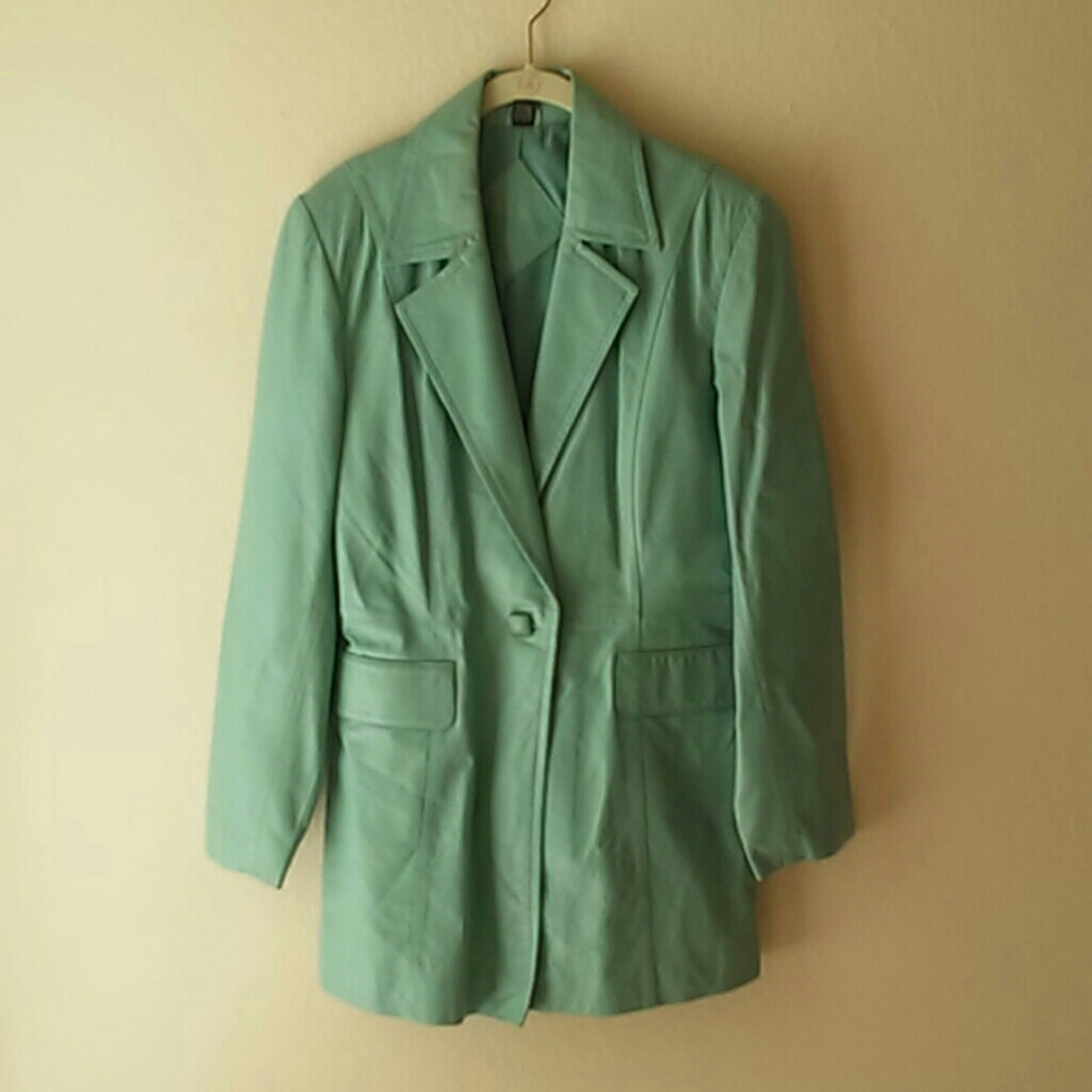 Turquoise jacket